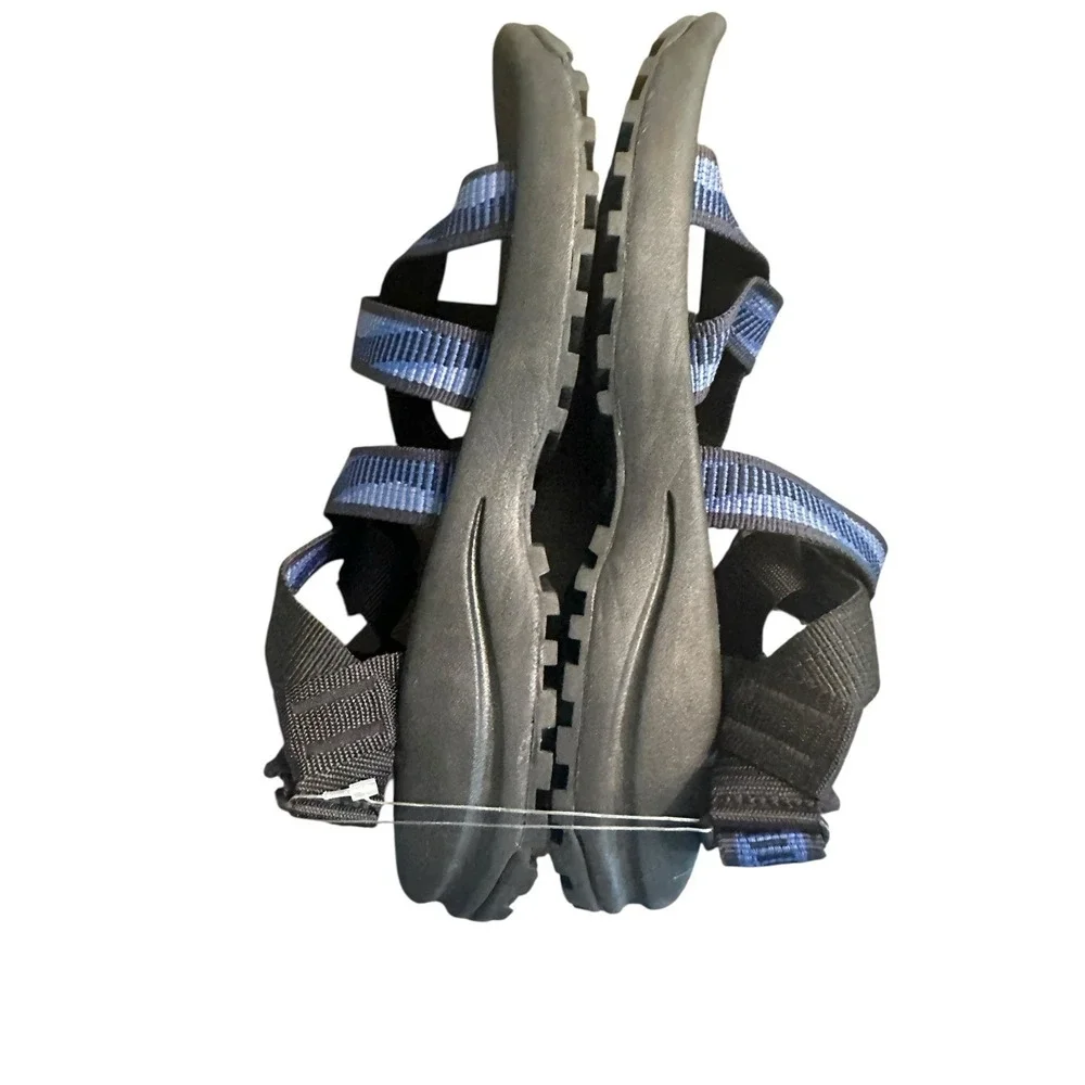 Merrell Python Sandals Black Blue Strap Hiking Outdoor Trail NEW Mens 9 LL Bean